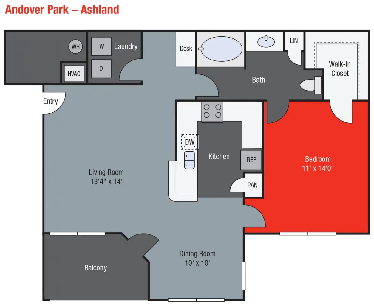 Apartments For Rent TGM Andover Park - Ashland