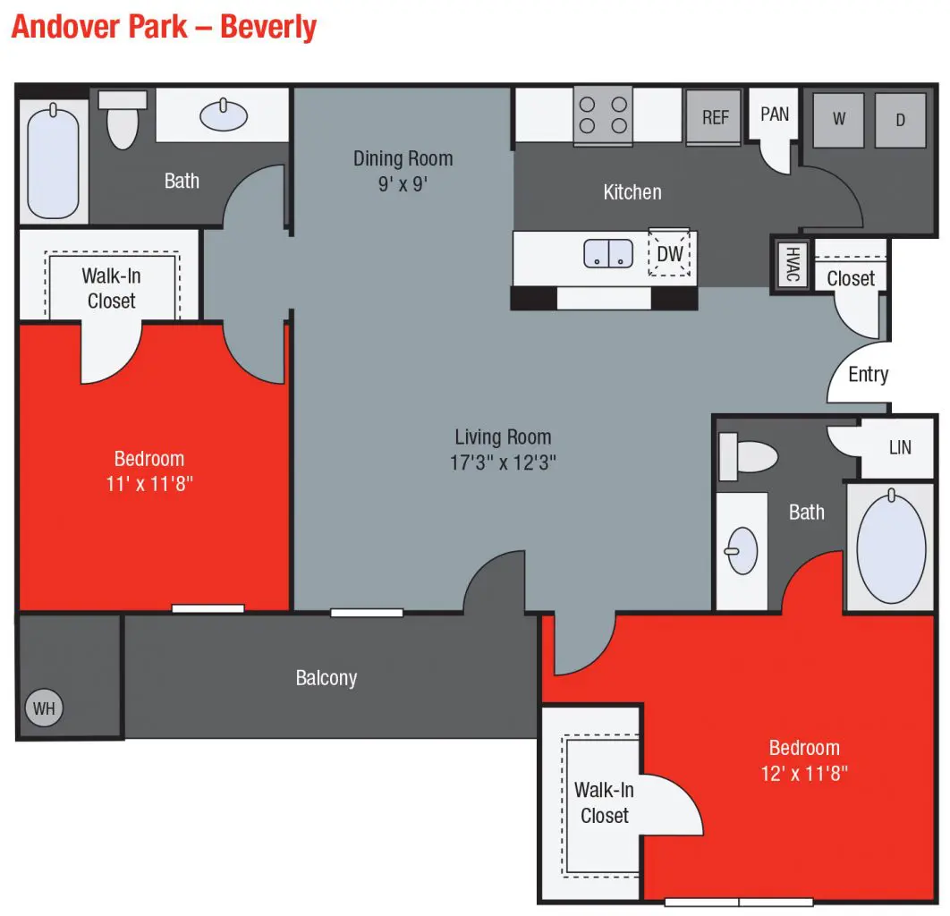 Apartments For Rent TGM Andover Park - Beverly