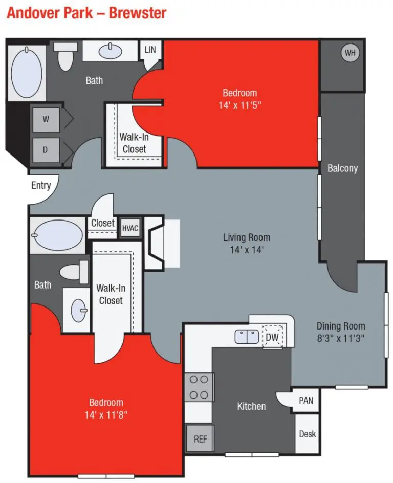 Apartments For Rent TGM Andover Park - Brewster ...