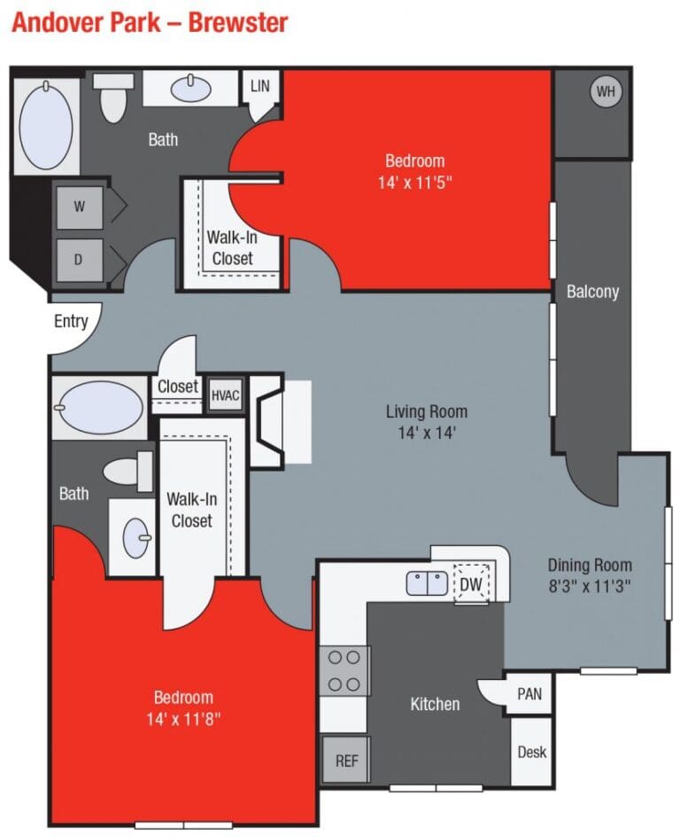Apartments For Rent TGM Andover Park - Brewster ...