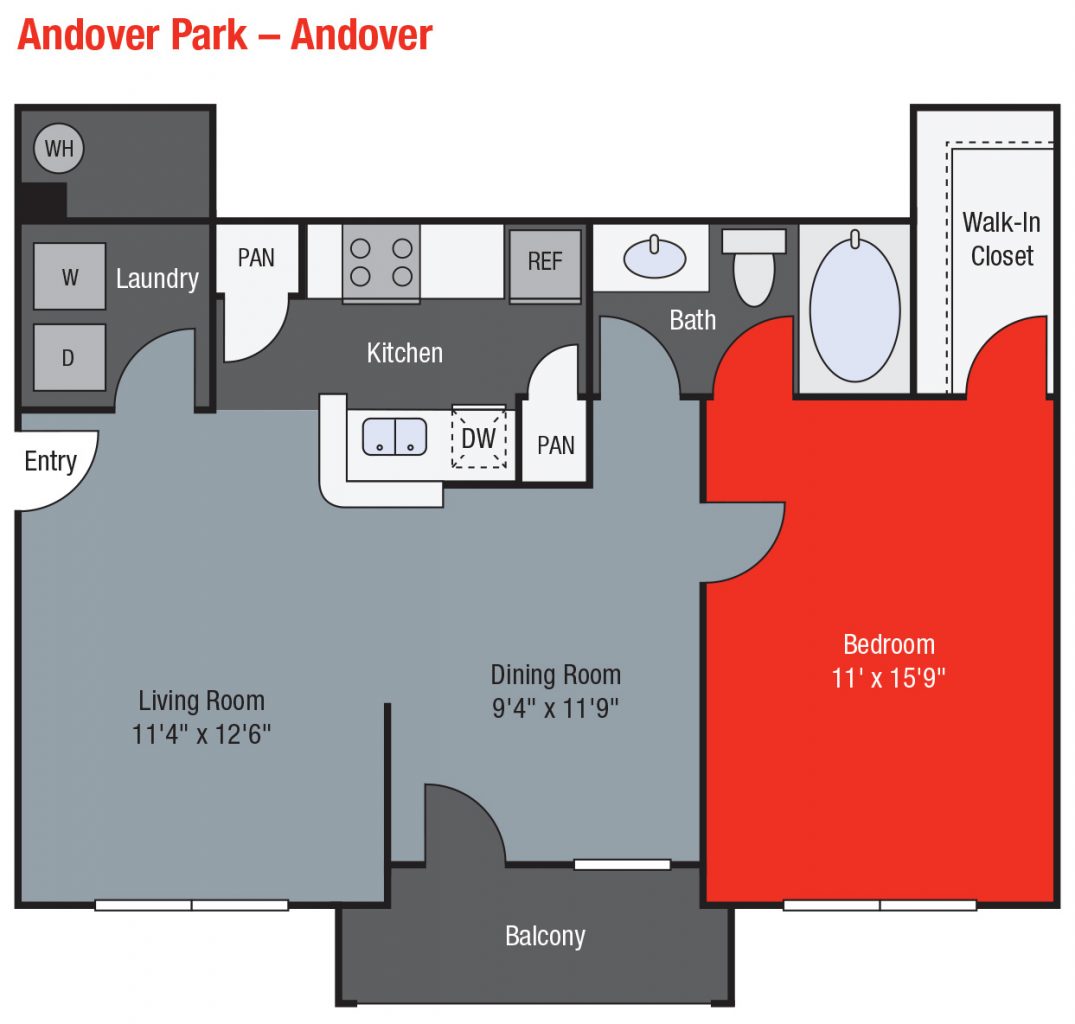 Apartments For Rent TGM Andover Park - Andover 