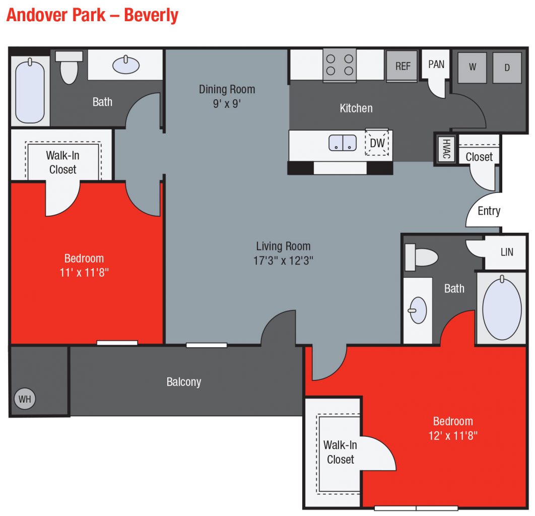 Apartments For Rent TGM Andover Park - Beverly 